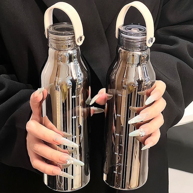 Bouteille d'eau en verre épais - Outdoor Sport Glass Water Bottle avis et prix